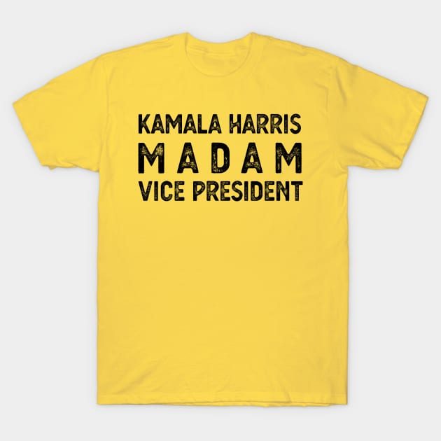 Madam Vice President Kamala harris Kamala Harris kamala harris masks T-Shirt by Gaming champion